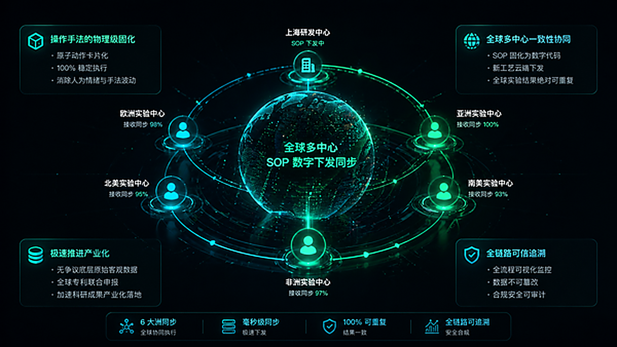 全球多中心SOP数字下发同步